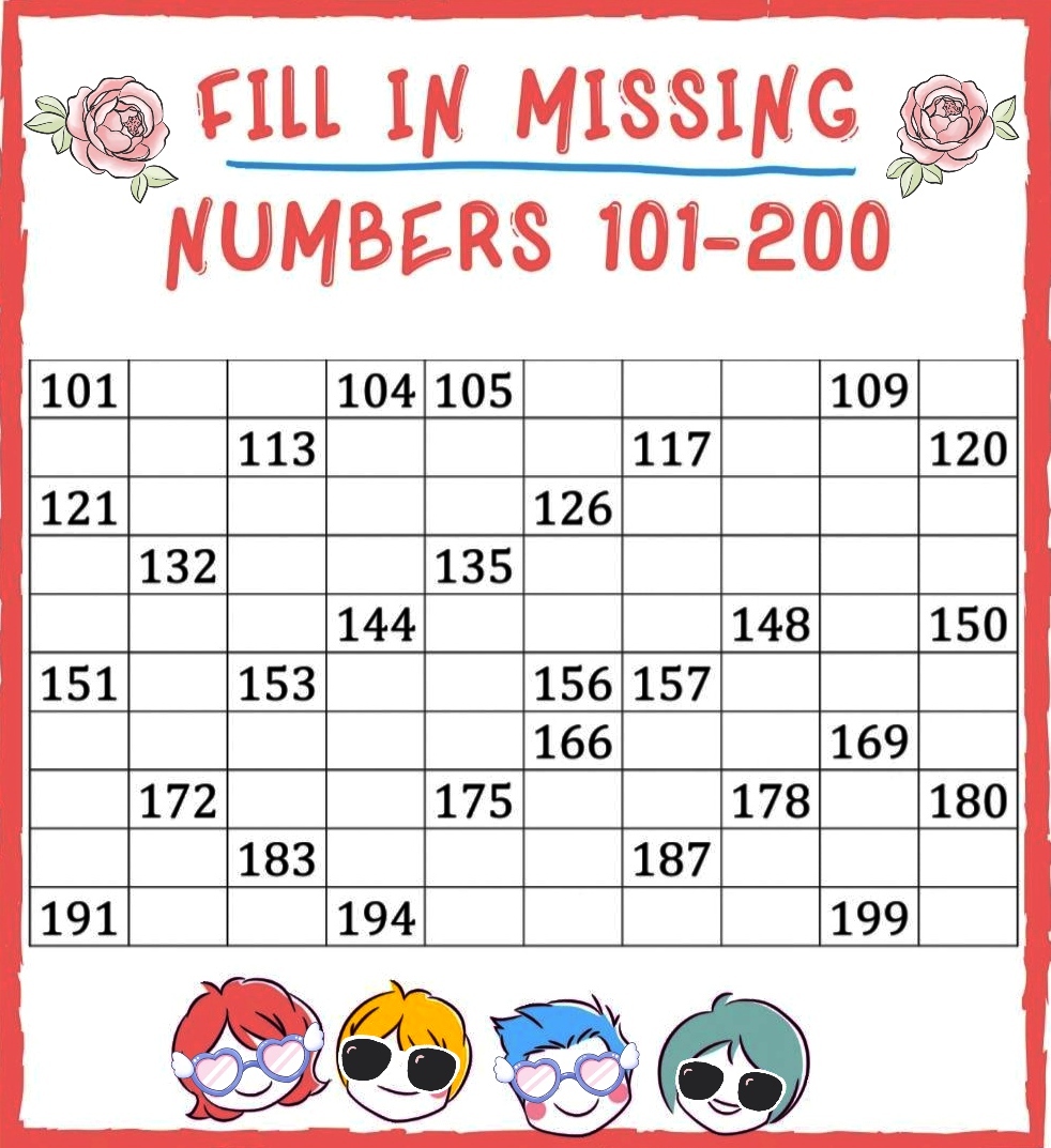 missing-numbers-100-200