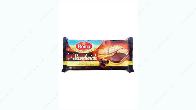 roma biscuit sandwich chocolate