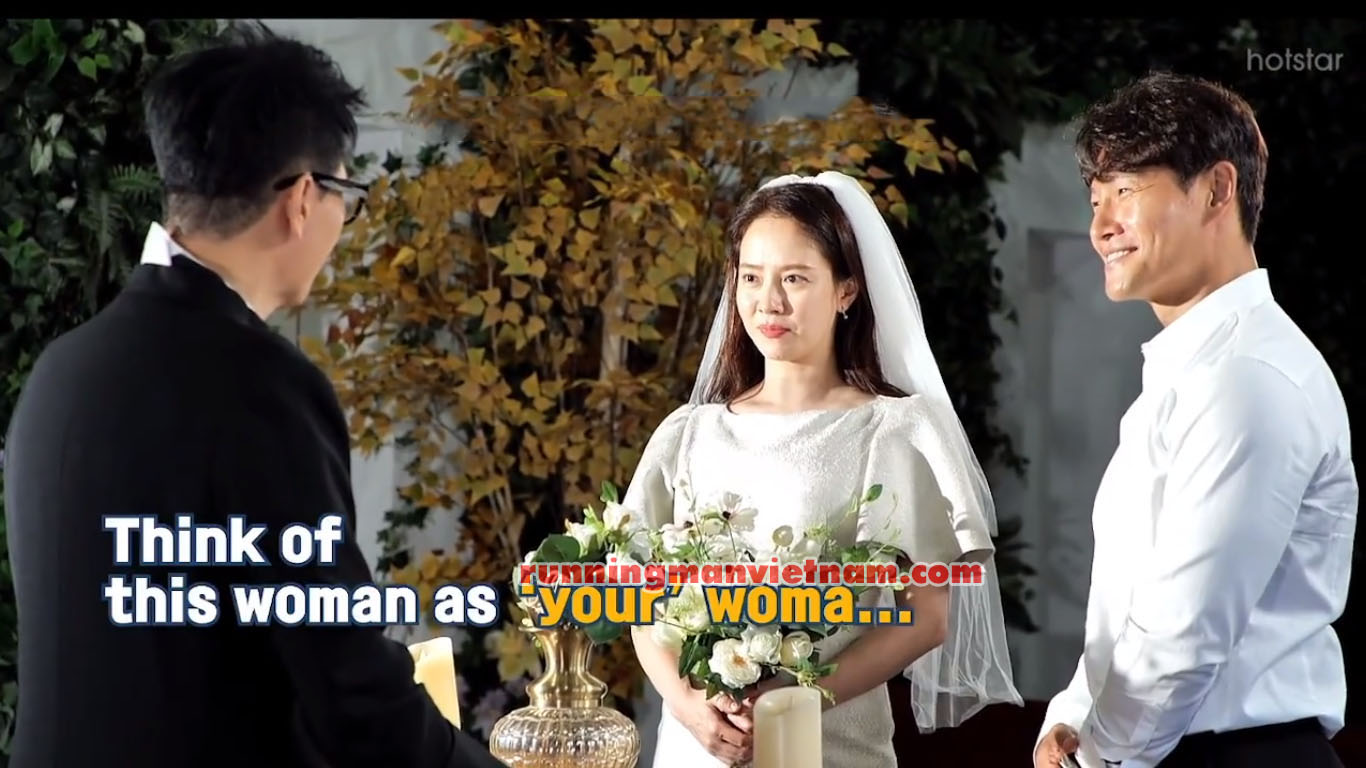 Ngắm bộ ảnh kết hôn đẹp như mơ của Kim Jong Kook và Song Ji Hyo tại Outrun by Running Man