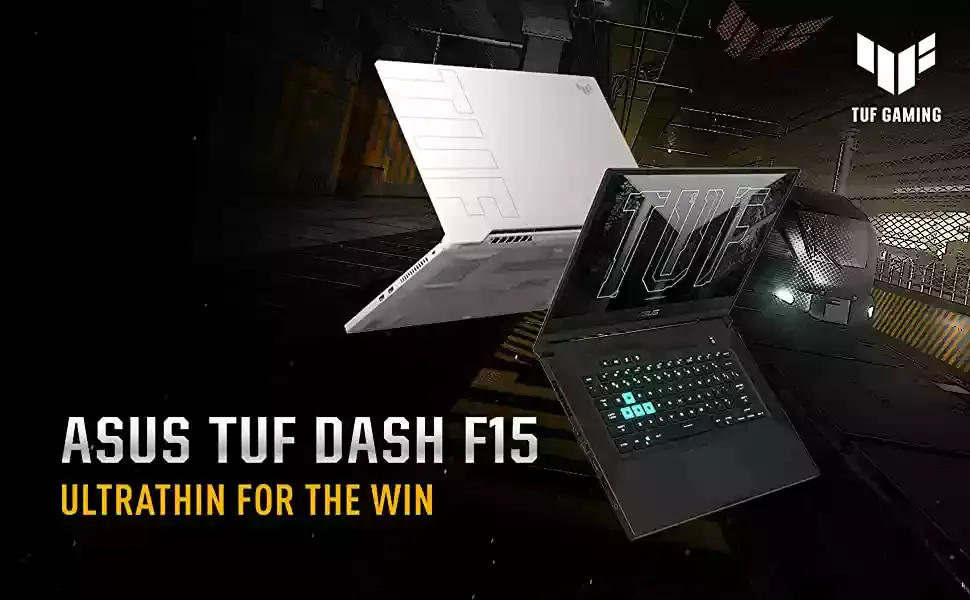 Asus tuf gaming dash f15 gaming laptop