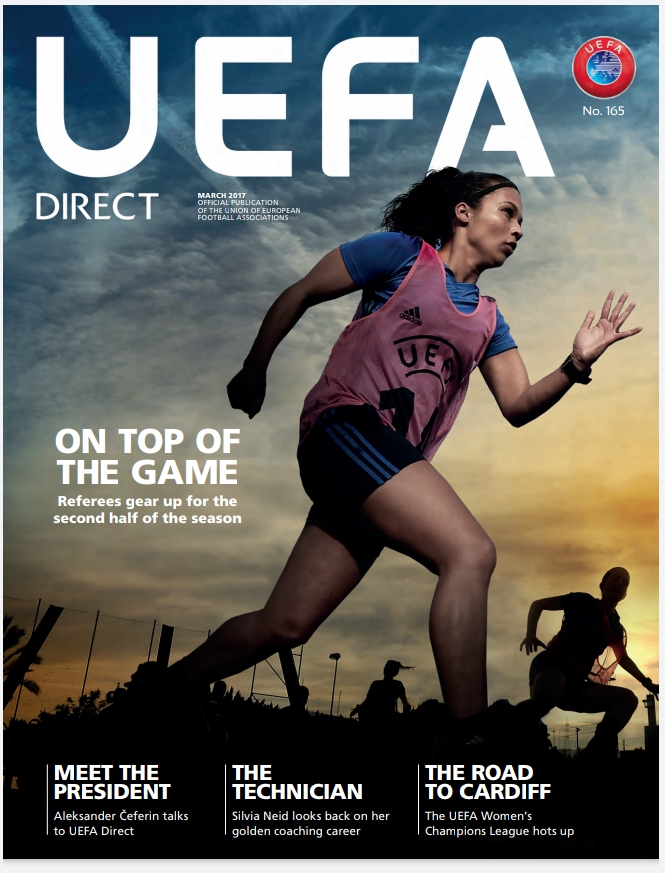 UEFA direct : ON TOP OF THE GAME