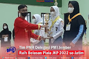 Tim PMR Delegasi PMI Jember Raih Belasan Piala JKP 2022 se-Jatim 