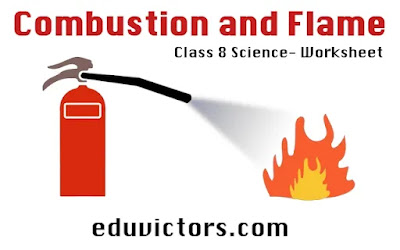 CBSE Class 8 Science - Combustion and Flame - Worksheet #class8Science #eduvictors #combustion