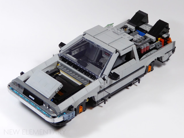 LEGO 21103 BACK TO THE FUTURE DeLorean Time Machine Complete Box  Instructions