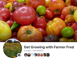 Follow the Facebook Page, Get Growing with Farmer Fred