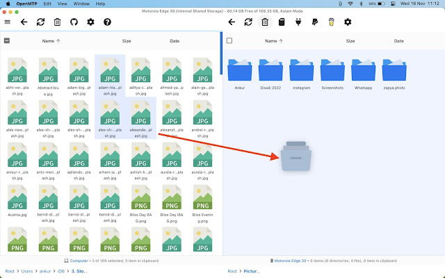 انقل الملفات من Mac إلى Android باستخدام OpenMTP