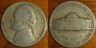 Oldest Jefferson nickle