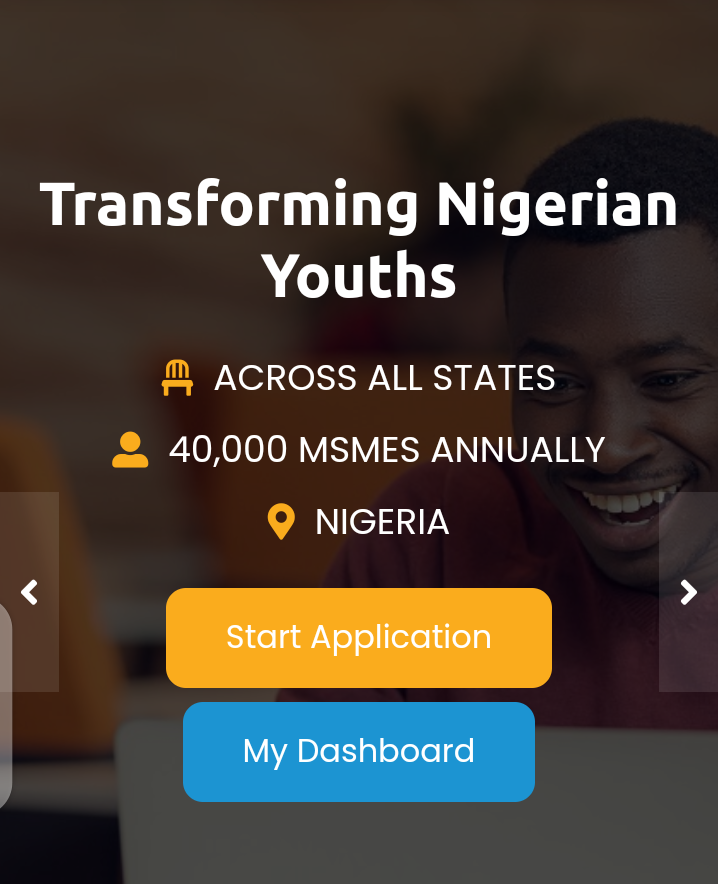 THE TRANSFORMING NIGERIAN YOUTHS PROGRAM IS NOW OPEN FOR ALL STATES ACROSS THE COUNTRY.