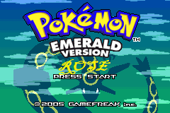 Pokemon Rose Emerald Cover