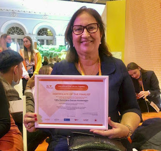 Paraibana recebe prêmio internacional por trabalho voluntário em Bayeux