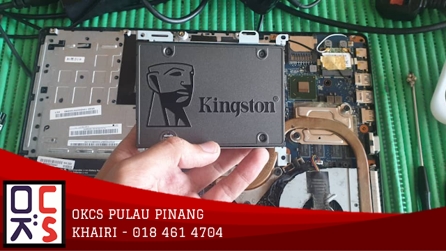 SOLVED: KEDAI LAPTOP SUNGAI DUA | TOSHIBA SATELLITE C800 CANT BOOT WINDOW & STUCK RECOVERY MODE, SUSPECT HDD PROBLEM, UPGRADE SSD 240GB