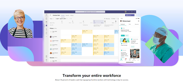 Microsoft Teams Updates allows you create, submit, and review employee updates