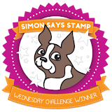 Gagnante chez Simon Says Stamp wednesday