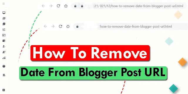 How to remove date from blogger url