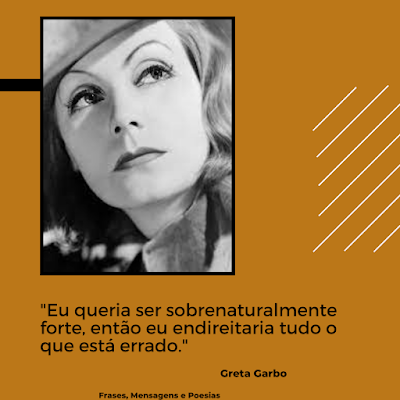 Citações Incríveis de Greta Garbo