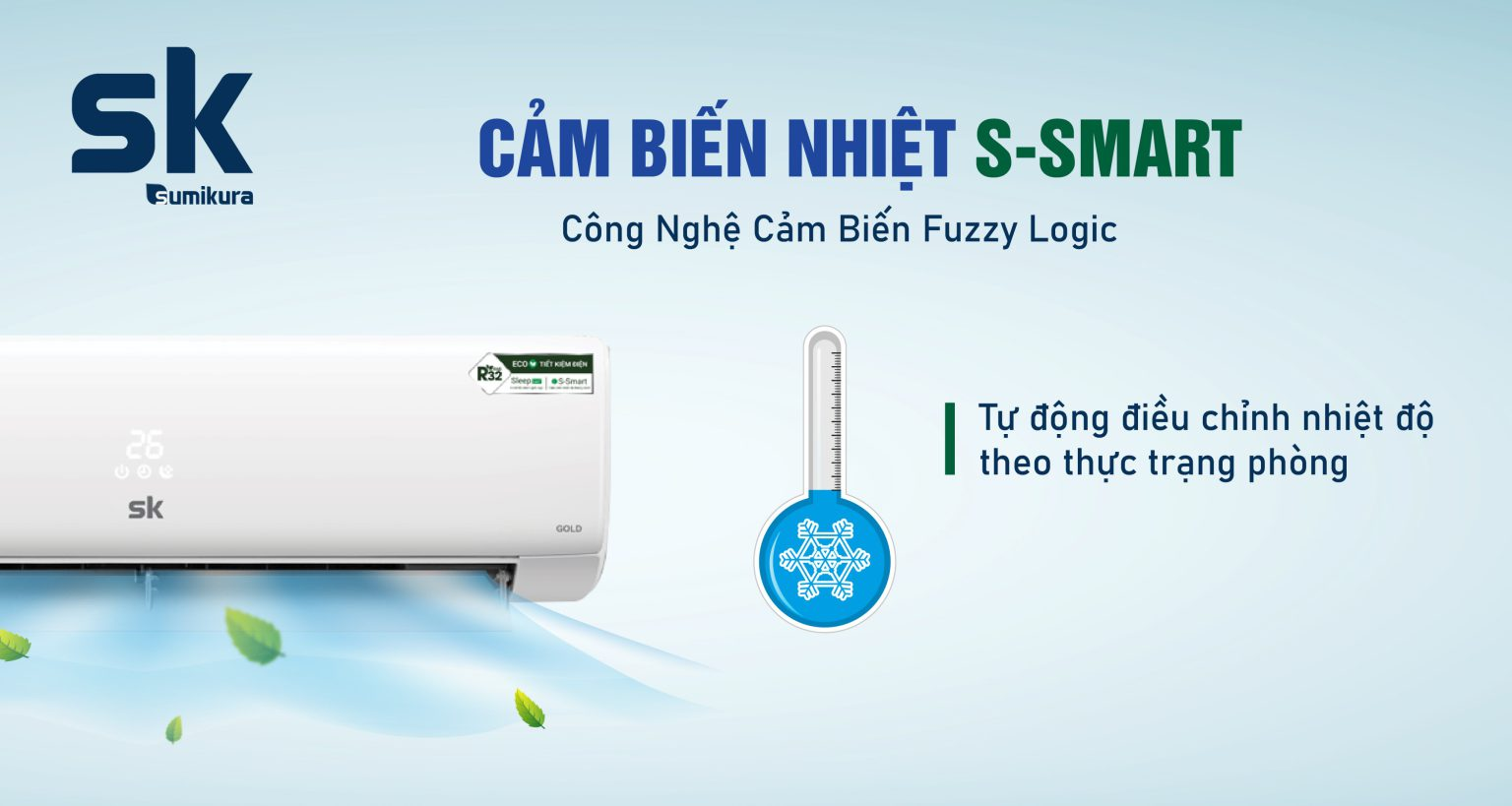 Công nghệ cảm biến nhiệt S-Smart