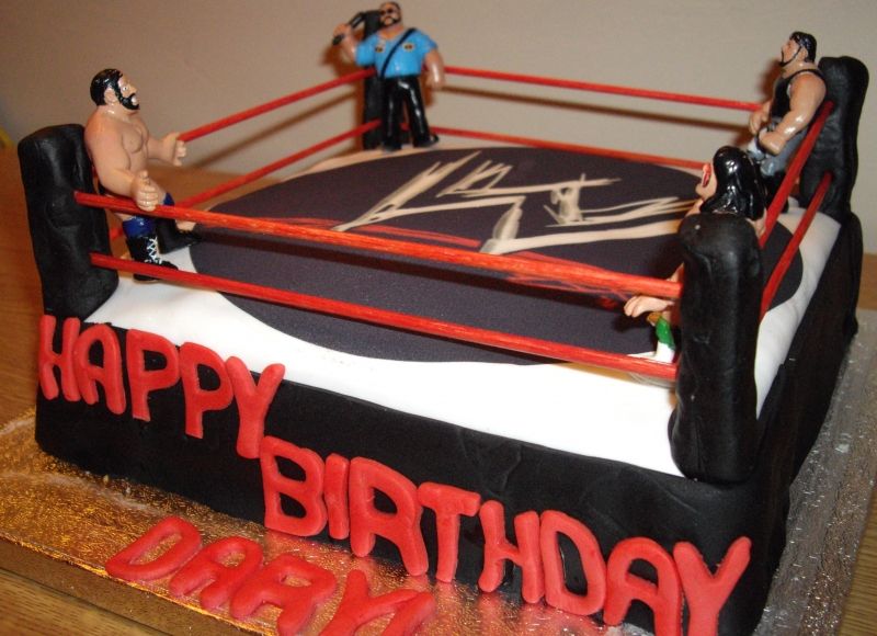 wwe cake ideas