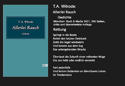 T.A.Wilrode, Allerlei Rauch Gedichte aus dieser und aus  anderer Zeit