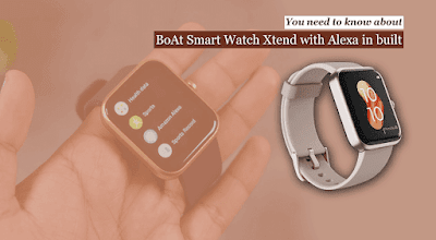 BoAt Smart Watch Xtend with Alexa in built