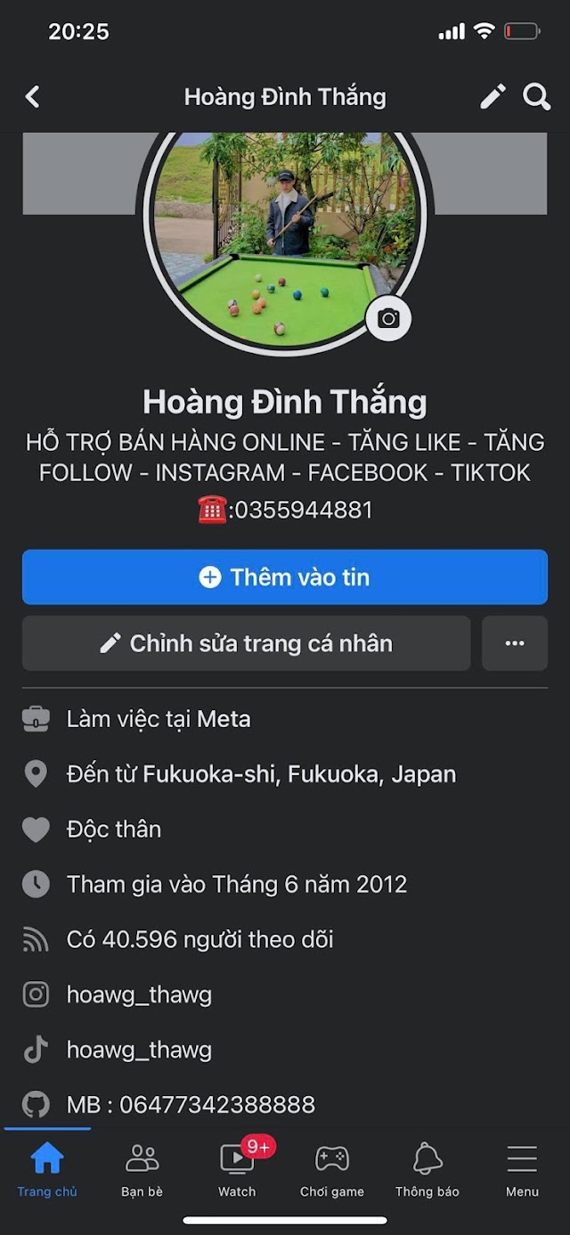 Hoàng Đình Thắng - Chàng Trai 200x Đến Từ Thanh Hóa Nổi Tiếng Nhờ Hỗ Trợ Dịch Vụ Facebook Uy Tín 