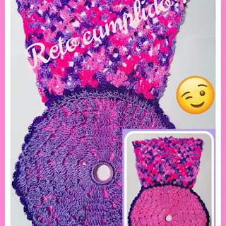 Participante del Bolso de Tejido a Crochet