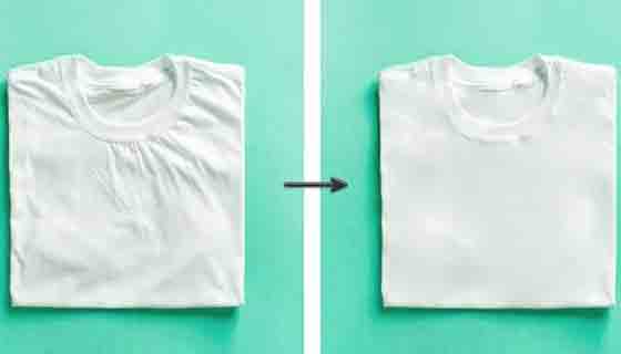 كيفية إزالة التجاعيد من الملابس في صور الاندرويد والايفون