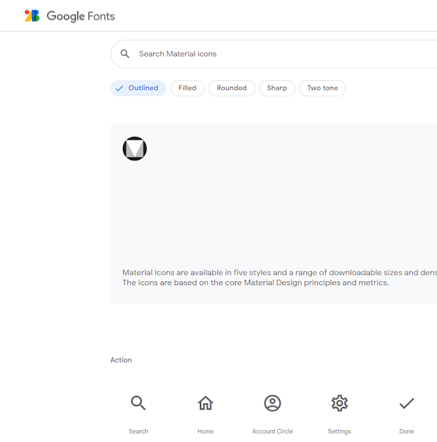 Material Icons