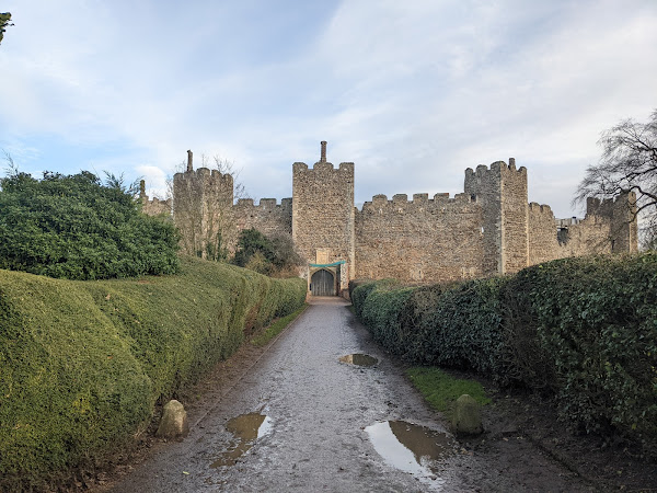 Main entrance to Framlingham Castle