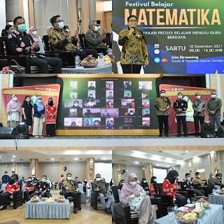 Hartono,Resmi Membuka Gerakan Berantas Buta Matematika(Gernas Tastaka)