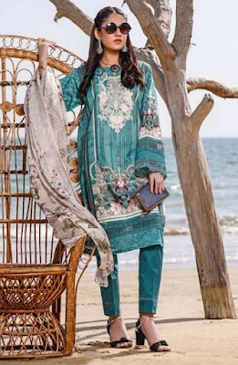 Agha noor laxury Lawn vol 5 Pakistani Lawn Suits