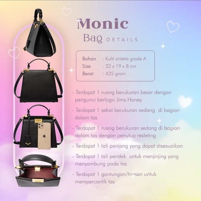 JIMS HONEY MONIC BAG