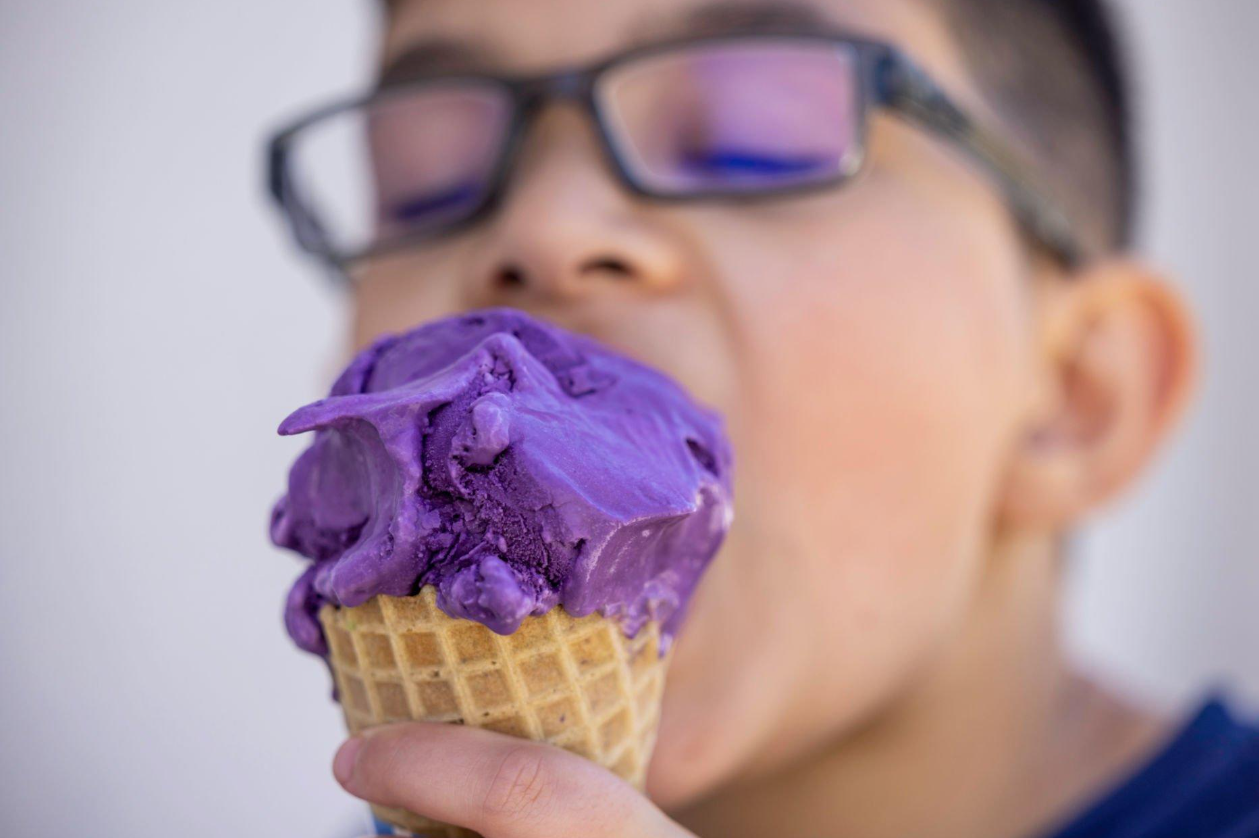 Ube Ice Cream