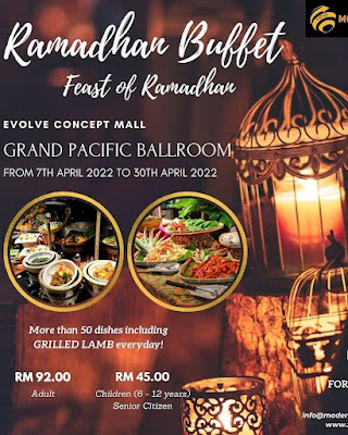 Iftar With Ramadhan Buffet At Zebra Square Kuala Lumpur And Grand Pacific Ballroom Evolve Concept Mall