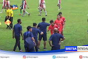 Protes Wasit, Pelatih Persinga Diganjar Kartu Merah