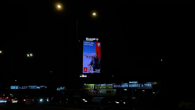 Switzerland Tourism Ad Penang Juru Central Digital Advertisements Board Jalan Kebun Nenas Georgetown Digital Screen Advertising