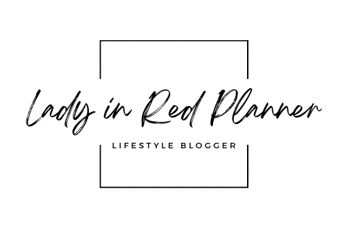 Lady In Red Planner