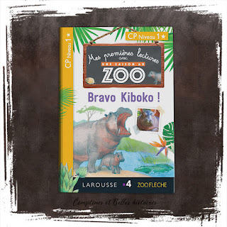 Bravo Kiboko, Mes premières lectures Une saison au zoo, Niveau 1, Editions Larousse, livre pour enfant pour apprendre à lire