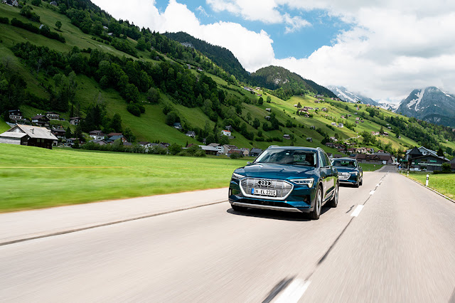 Short trips with the Audi e-tron are also fine.