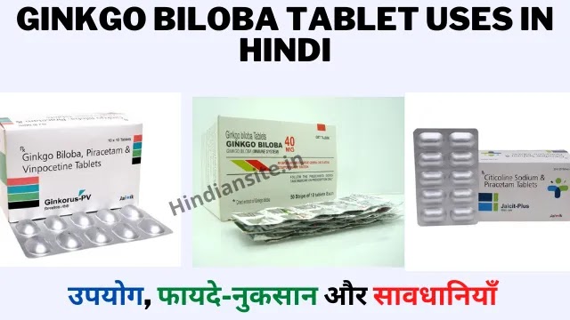 Ginkgo Biloba Tablet Uses in Hindi