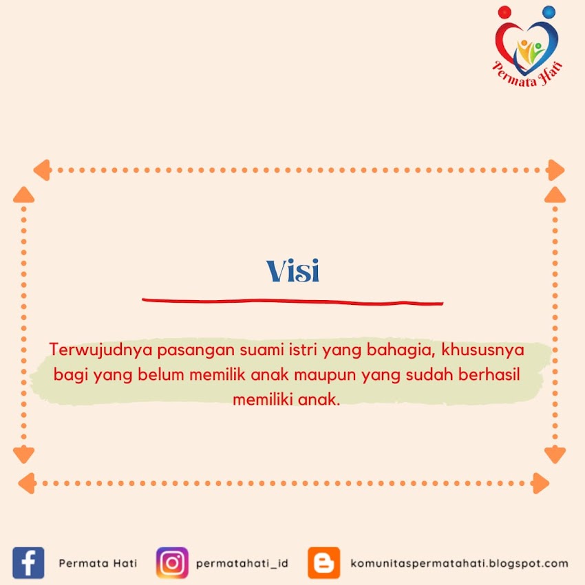  Visi Misi Komunitas Permata Hati