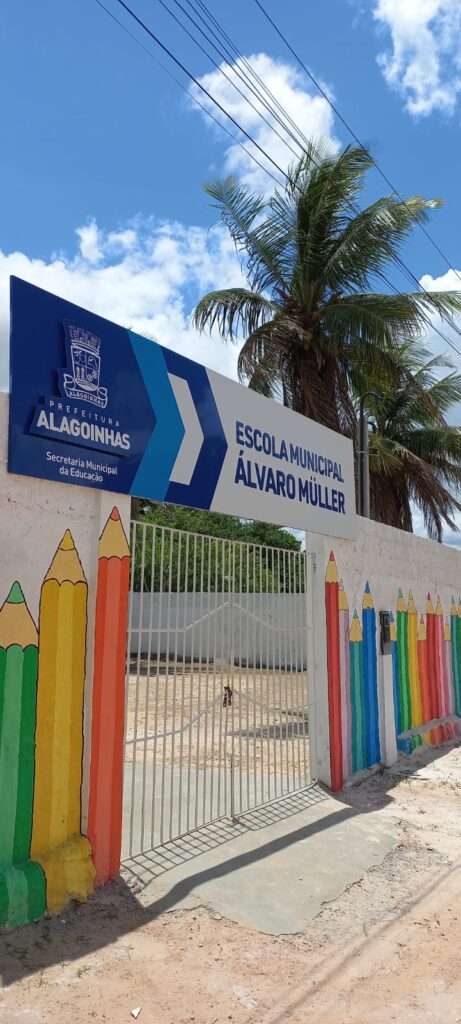 Em Alagoinhas, moradores da Nova República vão receber escola totalmente reformada