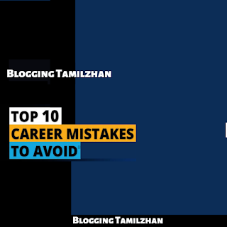 Top 10 Mistakes To Avoid From Your Career