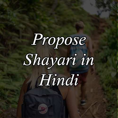 Propose Shayari in Hindi for Girlfriend 2022