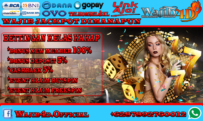 WAJIB4D MERAIH JACKPOT BESAR DARI BERBAGAI JENIS PERMAINAN SLOT MENARIK JUDI ONLINE