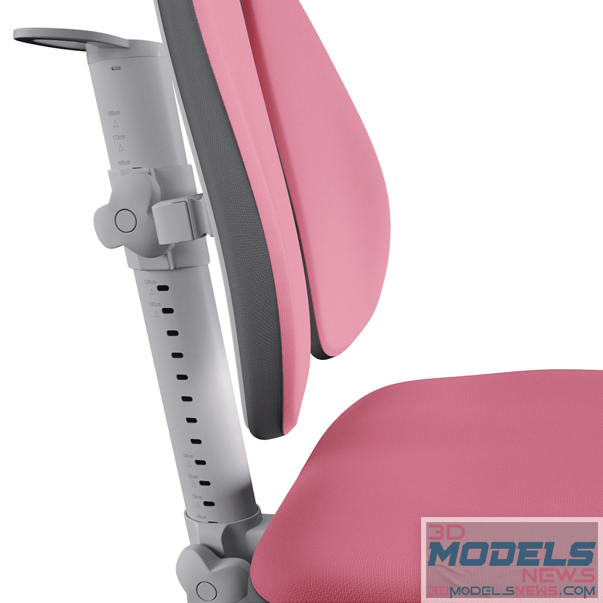 Orthopedic child seat model pittore pink fundesk 3