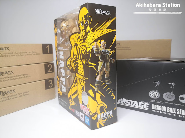 Review del S.H.Figuarts Nappa -Event Exclusive Color Edition- / Tamashii Nations.