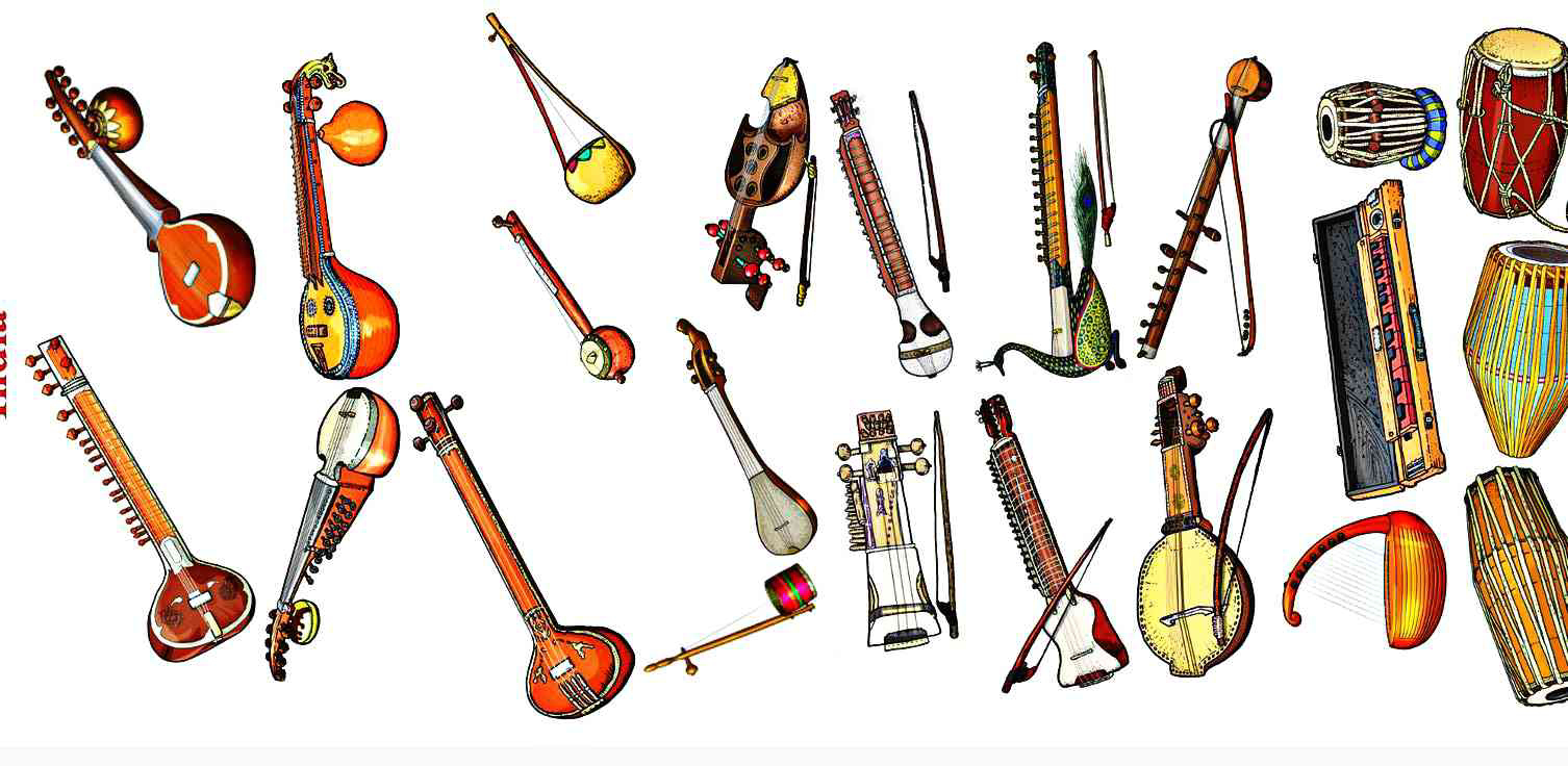 भारतीय शास्त्रीय संगीत वाद्ययंत्र माहिती | Indian classical musical instruments information in marathi