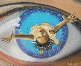 Pintura "Menina dos olhos"