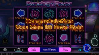 freespin dancing fever