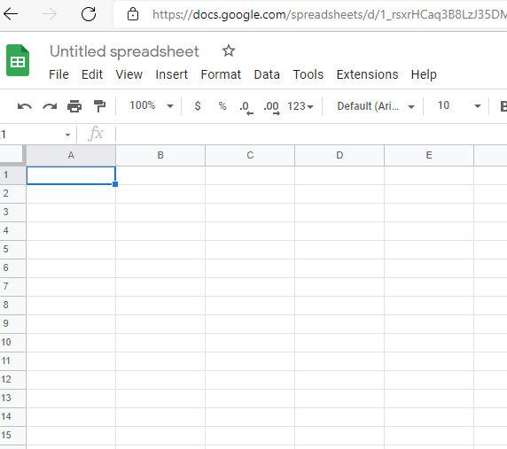 Cara Membuat Google Sheet Online